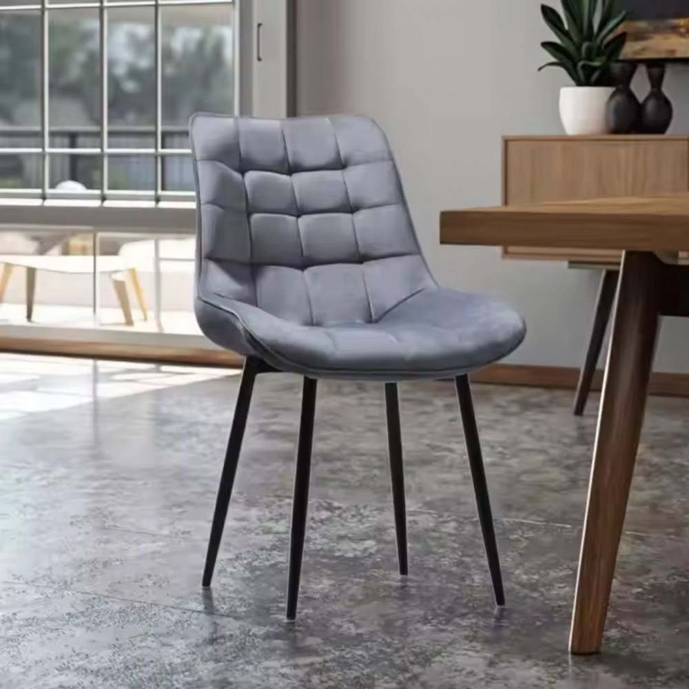 SILLA CAYETANA COLOR GRIS OSCURO