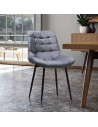SILLA CAYETANA COLOR GRIS OSCURO