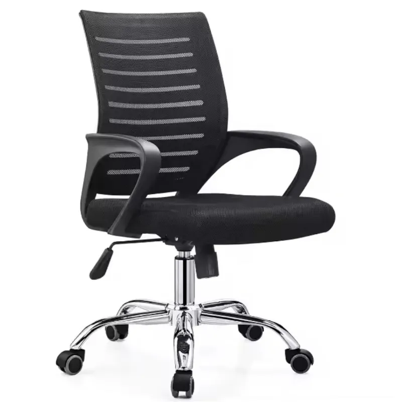 SILLA BONNIE EN TELA NEGRA