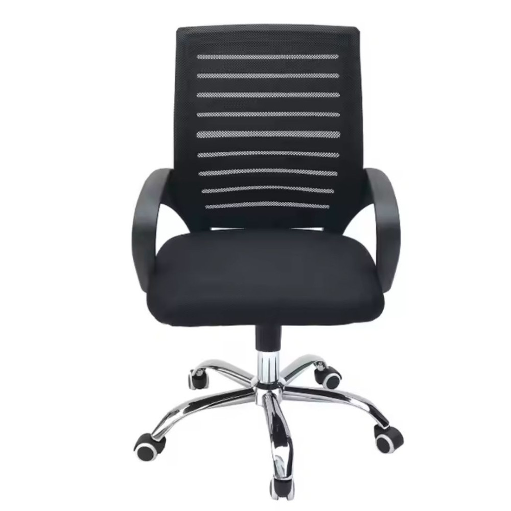 SILLA BONNIE EN TELA NEGRA