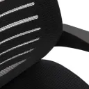 SILLA BONNIE EN TELA NEGRA