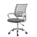 SILLA ALBA TELA GRIS