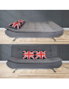 SOFA CAMA ATLANTA EN TELA GRIS