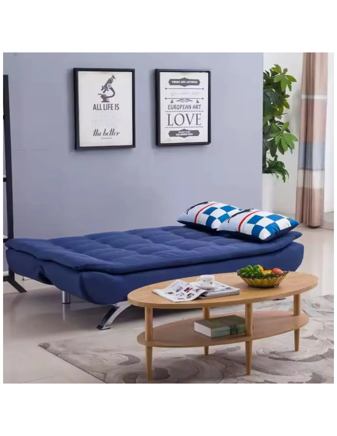 SOFA CAMA IZA AZUL