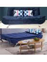 SOFA CAMA IZA AZUL