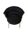 SILLA FIJA ESTEFANO NEGRO