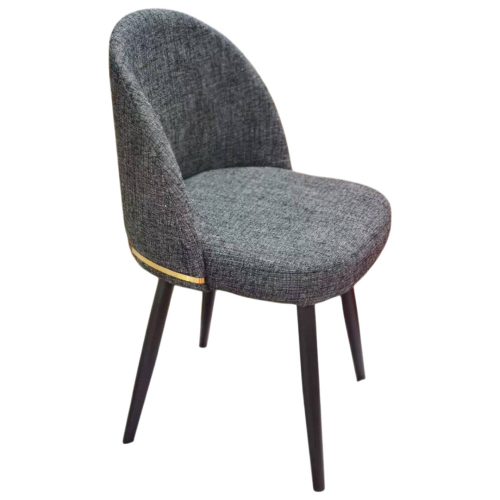 SILLA RYAN EN COLOR GRIS OSCURO