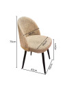 SILLA RYAN EN COLOR BEIGE