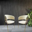 SILLA FIJA TANIA BLANCO