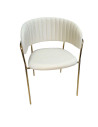 SILLA FIJA TANIA BLANCO