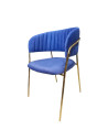 SILLA FIJA TANIA AZUL