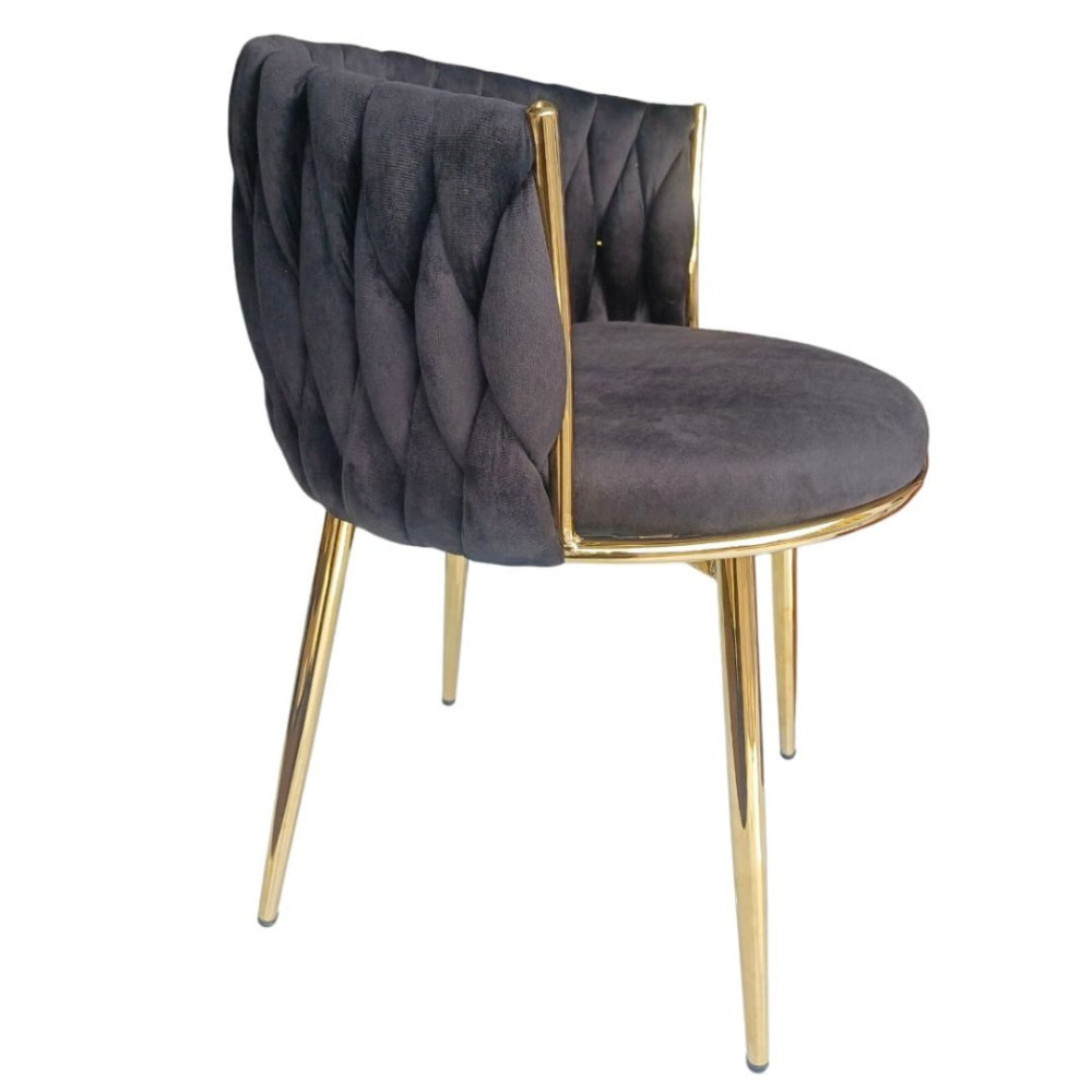 SILLA FIJA ESTEFANO NEGRO