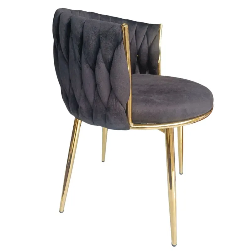 SILLA FIJA ESTEFANO NEGRO