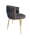 SILLA FIJA ESTEFANO NEGRO
