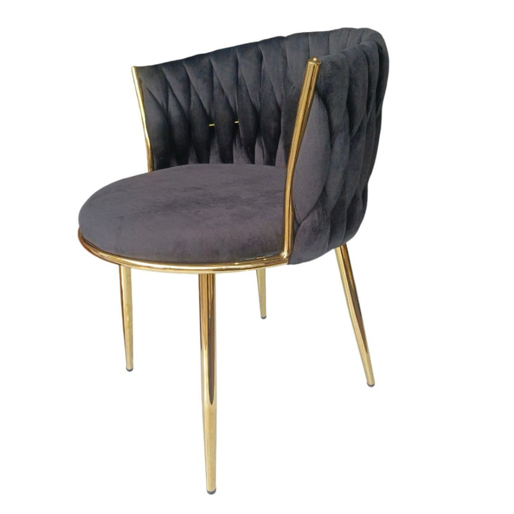 SILLA FIJA ESTEFANO NEGRO