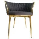 SILLA FIJA ESTEFANO NEGRO