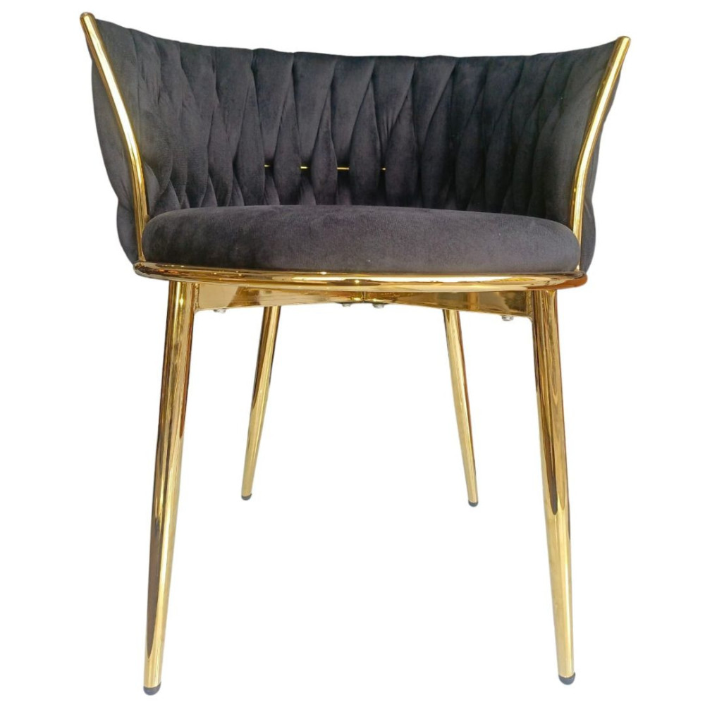 SILLA FIJA ESTEFANO NEGRO