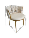 SILLA FIJA ESTEFANO BLANCO