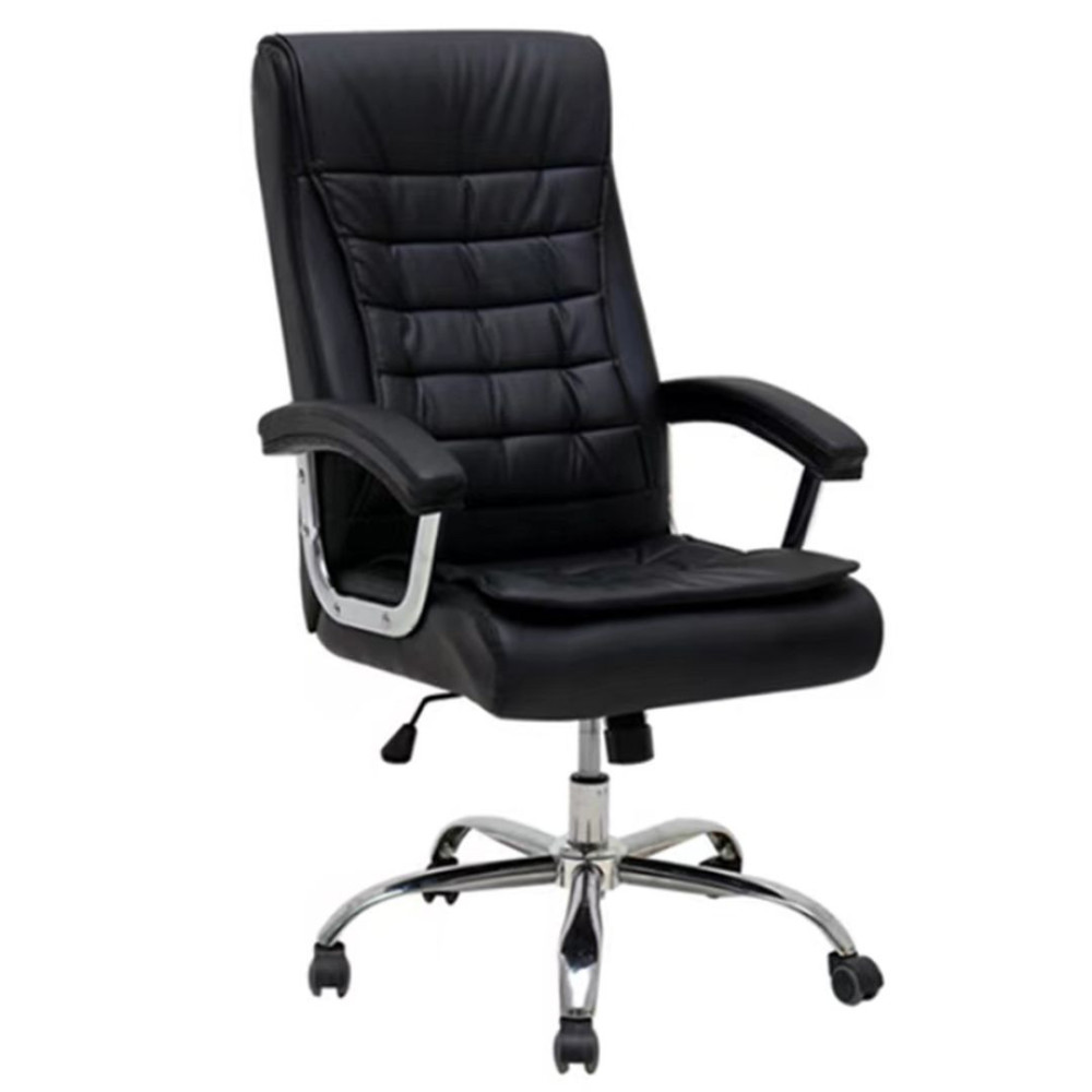 SILLON GERENCIAL ARABIA EN  CUERINA NEGRA