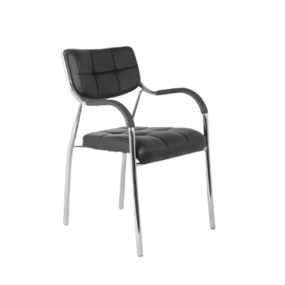 SILLA VISITA MILOS ECO COLOR NEGRO