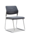 SILLA SELENA EN TELA GRIS