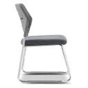 SILLA SELENA EN TELA GRIS