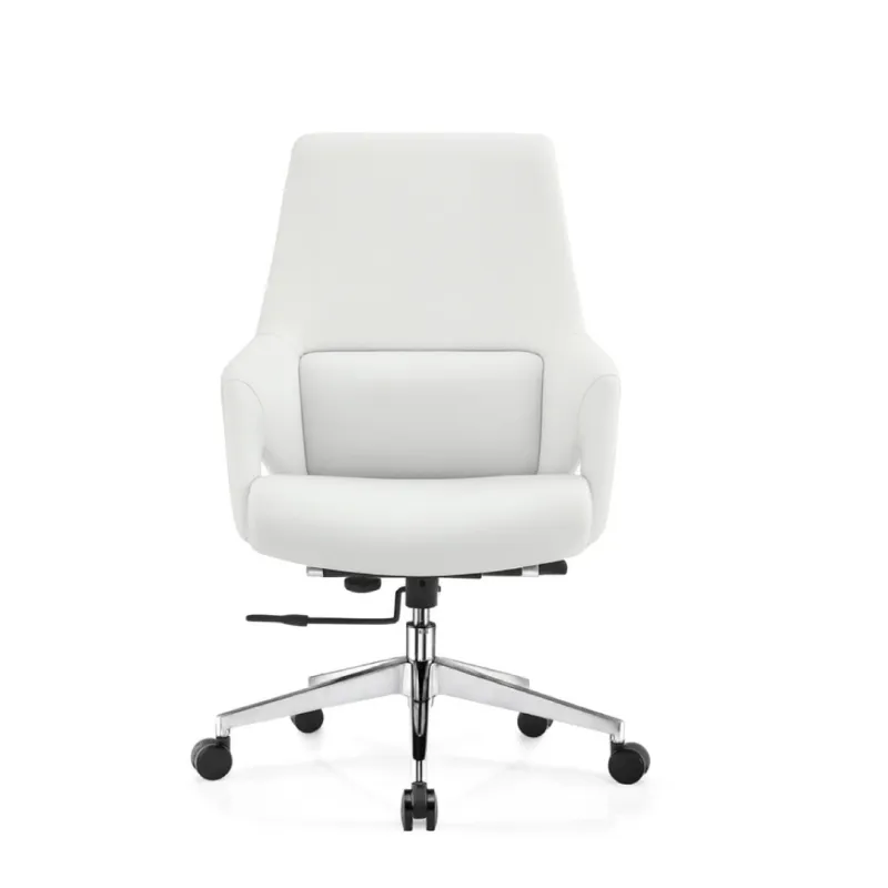 SILLA OFICINA CHAISE BAJO COLOR BLANCO