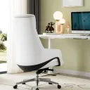 SILLA OFICINA CHAISE ALTO COLOR BLANCO