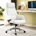 SILLA OFICINA CHAISE ALTO COLOR BLANCO