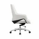 SILLA OFICINA CHAISE BAJO COLOR BLANCO