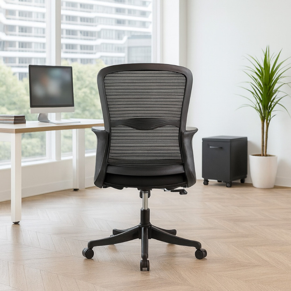 SILLA OFICINA VALENTINA COLOR NEGRO