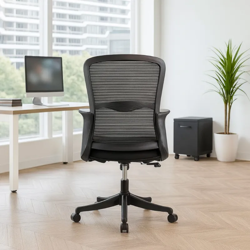 SILLA OFICINA VALENTINA COLOR NEGRO