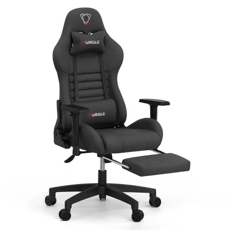 SILLA GAMING FURGLE COLOR GRIS OSCURO