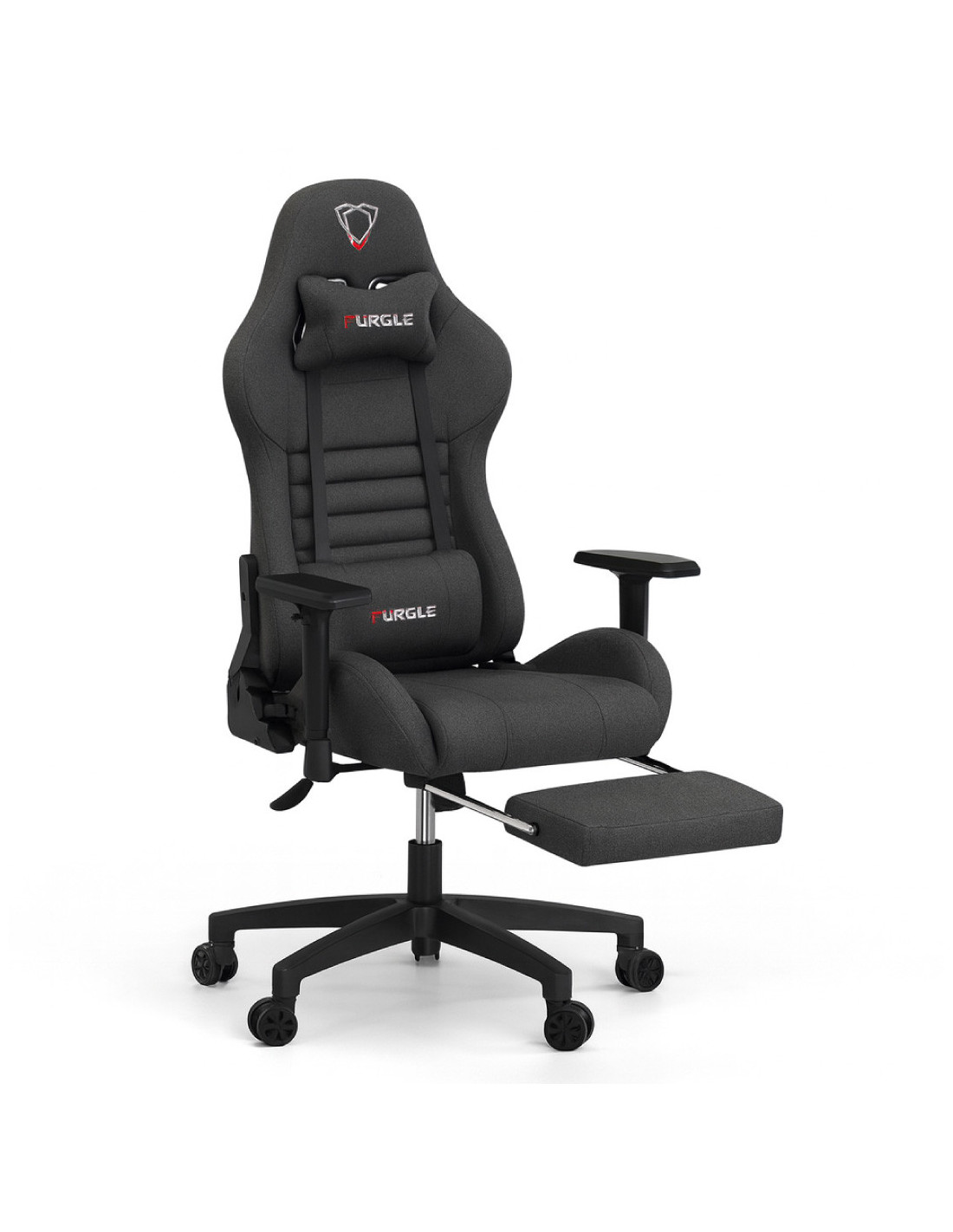 SILLA GAMING FURGLE COLOR GRIS OSCURO