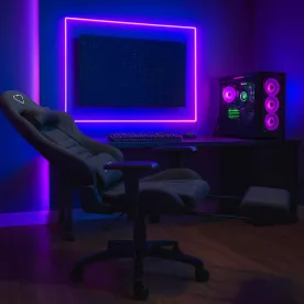 SILLA GAMING FURGLE COLOR GRIS OSCURO