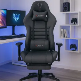 SILLA GAMING FURGLE COLOR GRIS OSCURO