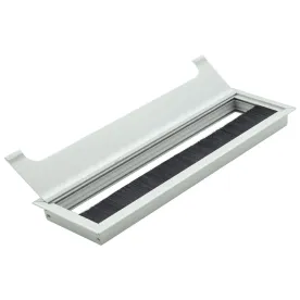 PASACABLE RECTANGULAR COLOR SILVER 280*80MLM