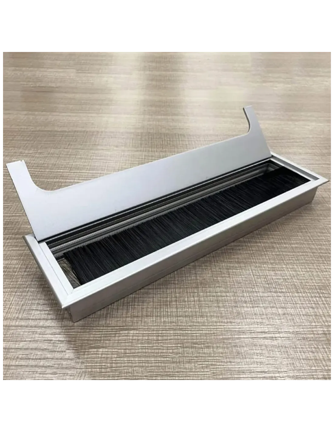 PASACABLE RECTANGULAR COLOR SILVER 280*80MLM