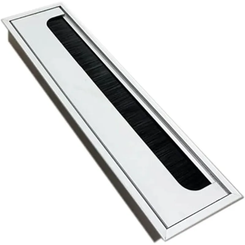 PASACABLE RECTANGULAR COLOR SILVER 280*80MLM