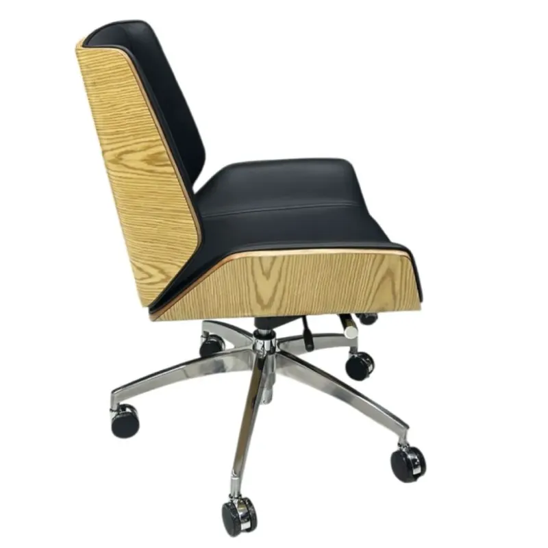 SILLON MONACO BAJO EN TAPIZ DE CUERINA NEGRA CON ESPALDAR DUNA
