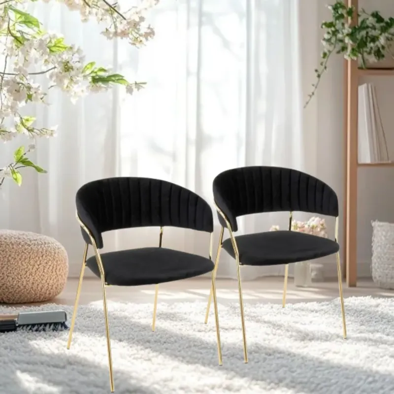 SILLA FIJA TANIA NEGRA