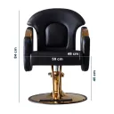 SILLON PELUQUERO NAYELI NEGRO