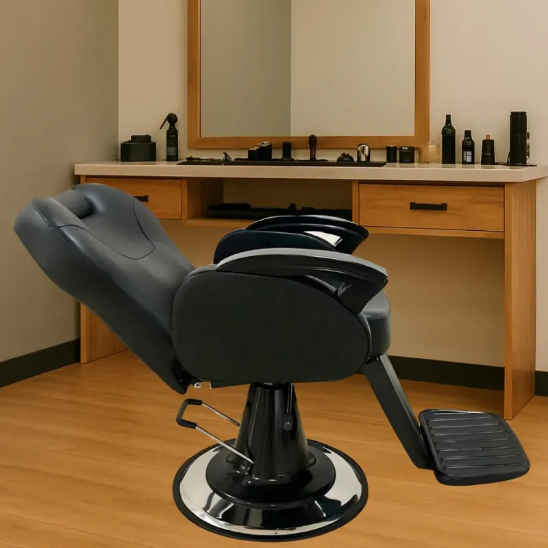 SILLA PELUQUERO JEAN COLOR NEGRO