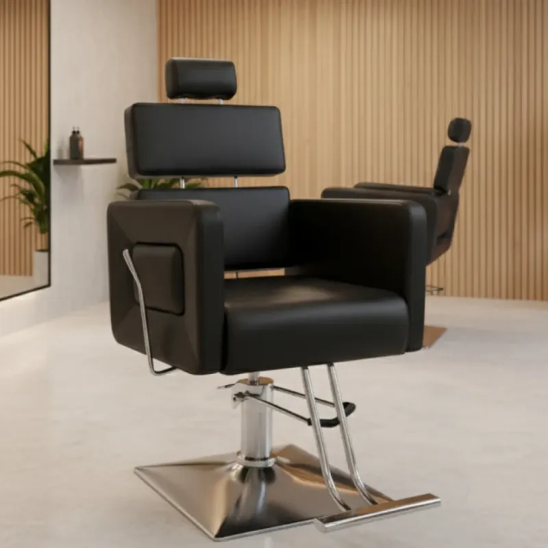 SILLON BARBERO NORMA COLOR NEGRO