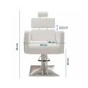 SILLON BARBERO NORMA COLOR BLANCO