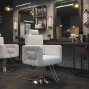 SILLON BARBERO NORMA COLOR BLANCO