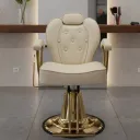 SILLA PELUQUERO VIENA COLOR BEIGE