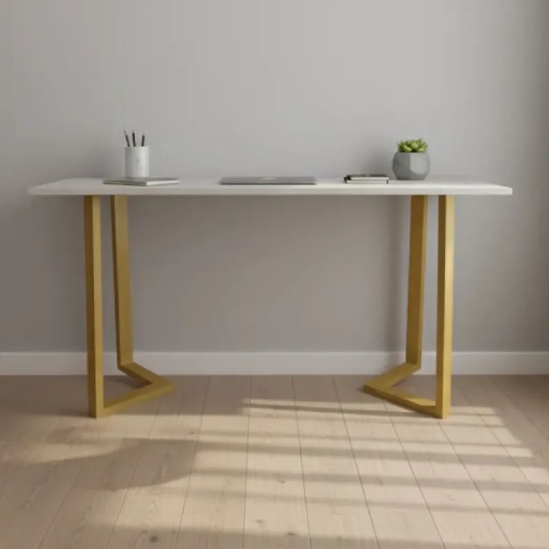MESA CON ESTRUCTURA TRIANGULAR