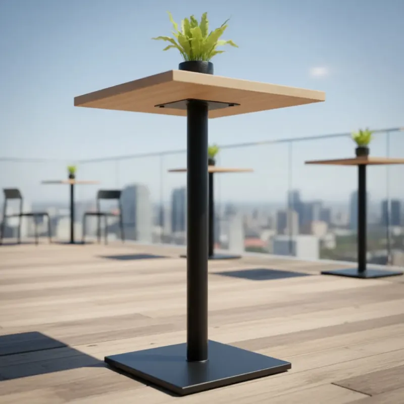 MESA BAR CON ESTRUCTURA N/C