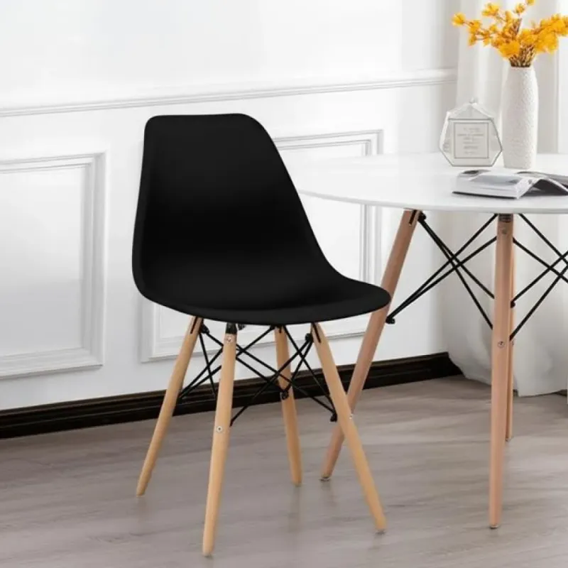 SILLA EAMES SLIM NEGRO